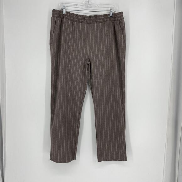 A New Day High Rise Stripe Pants Size XL - Picture 2 of 6